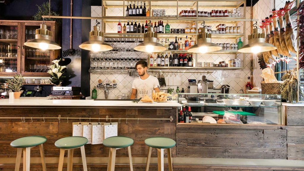 La barra de Casa Dorita