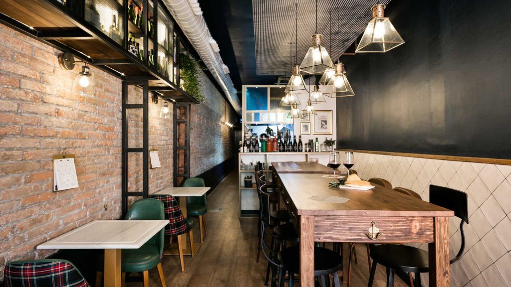 Las mesas de Casa Dorita