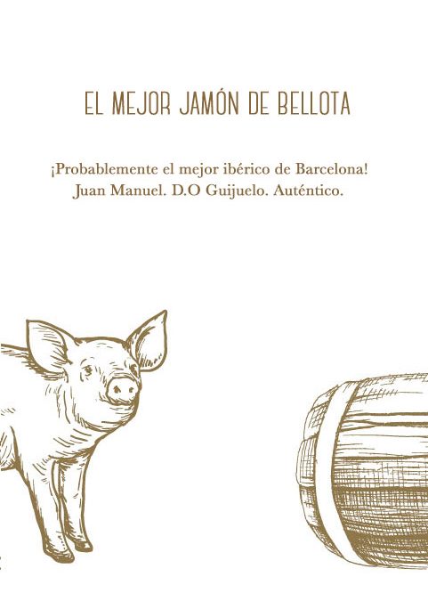 El mejor jamón de bellota
